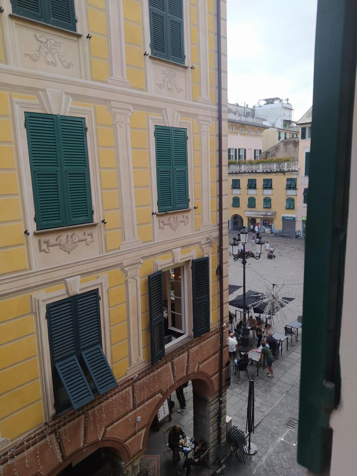 Apartamento Le Stanze Sopra I Portici Chiavari Exterior foto